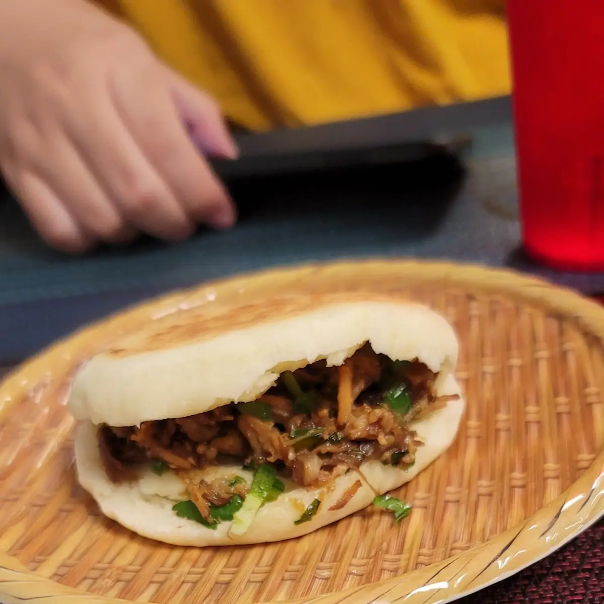 spicy pork belly burger 肉夹馍